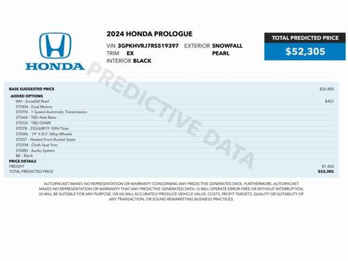 2024 Honda Prologue EX