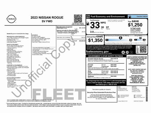 2023 Nissan Rogue SV