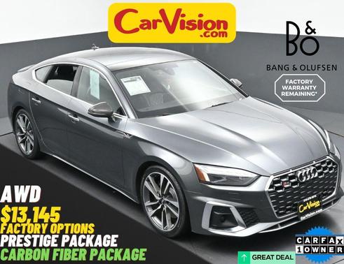 Mythos Black Metallic 2023 Audi S5 Prestige