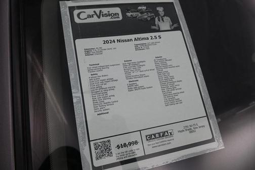 2024 Nissan Altima S FWD