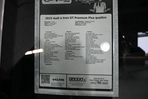 2023 Audi e-tron GT Premium Plus