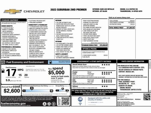 2023 Chevrolet Suburban Premier