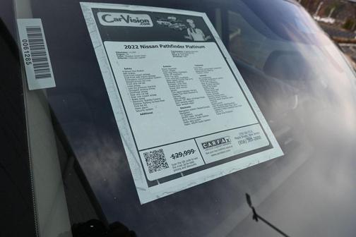 2022 Nissan Pathfinder Platinum