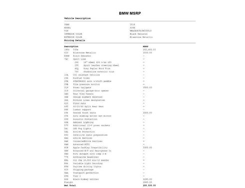 Bluestone Metallic 2018 BMW 530e iPerformance