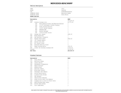 2022 Mercedes-Benz GLA 250 Base