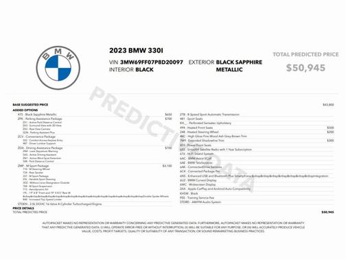 2023 BMW 330 330i