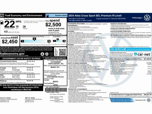 2024 Volkswagen Atlas Cross Sport 2.0T SEL Premium