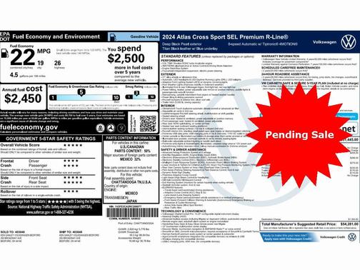 2024 Volkswagen Atlas Cross Sport 2.0T SEL Premium