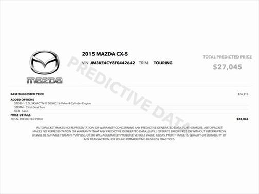 2015 Mazda CX-5 Touring