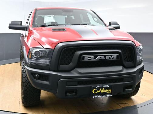 Flame Red Clearcoat 2022 RAM 1500 Classic Warlock Quad Cab 4x4 6'4' Box