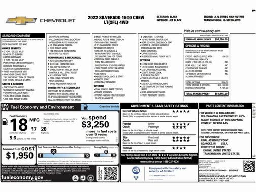 2022 Chevrolet Silverado 1500 LT
