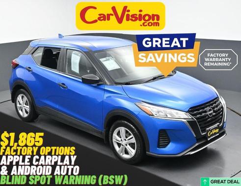 Electric Blue Metallic 2024 Nissan Kicks S