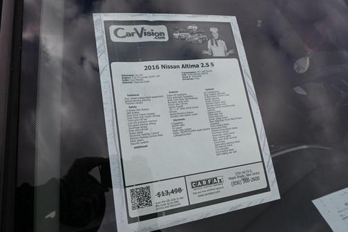 2016 Nissan Altima 2.5 S