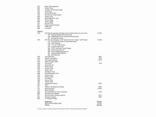 2022 Mercedes-Benz GLA 250 Base