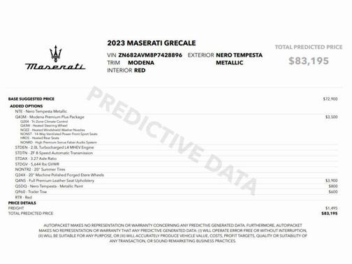 2023 Maserati Grecale Modena