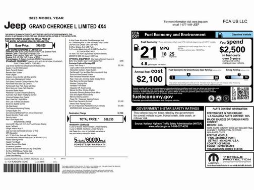 2023 Jeep Grand Cherokee L Limited
