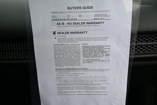 2023 Honda HR-V 2WD Sport