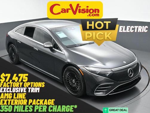 Graphite Grey Metallic 2022 Mercedes-Benz EQS 450+ 4MATIC