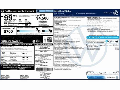 2023 Volkswagen ID.4 AWD Pro