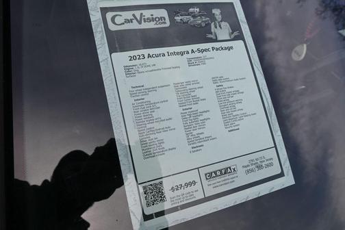 2023 Acura Integra A-Spec Package