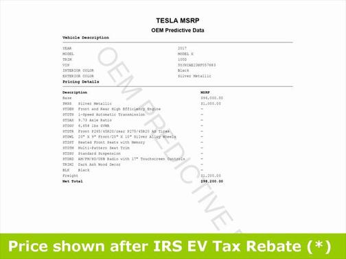 2017 Tesla Model X 100D