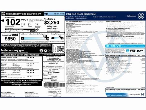 2022 Volkswagen ID.4 Pro S