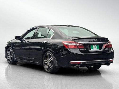 Crystal Black Pearl 2017 Honda Accord Touring V6