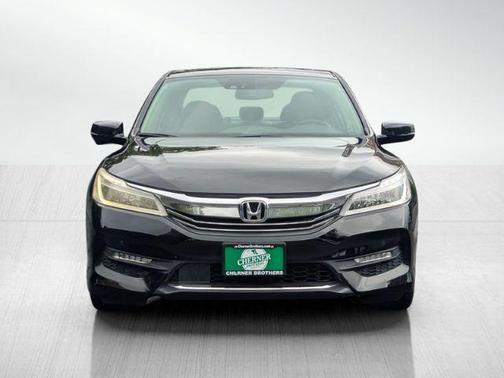 Crystal Black Pearl 2017 Honda Accord Touring V6