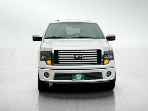 White Platinum Metallic Tri-Coat 2011 Ford F-150 Lariat Limited