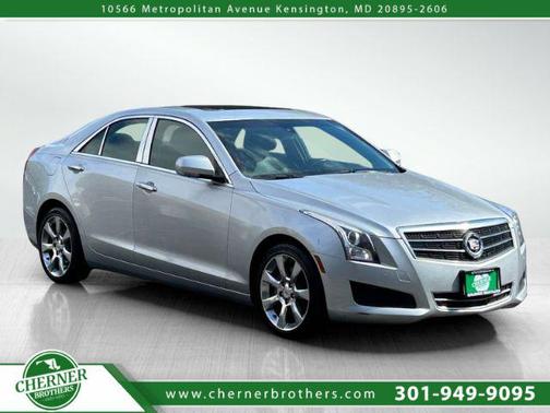 Radiant Silver Metallic 2013 Cadillac ATS 3.6L Luxury