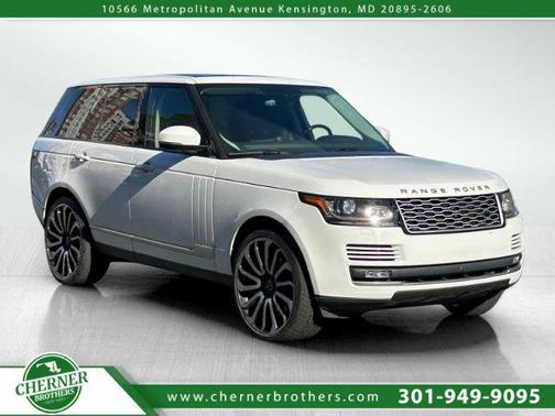 Fuji White 2016 Land Rover Range Rover 3.0L Supercharged HSE