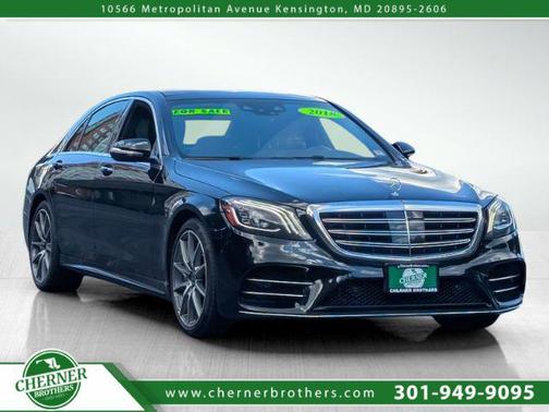 Black 2018 Mercedes-Benz S-Class S