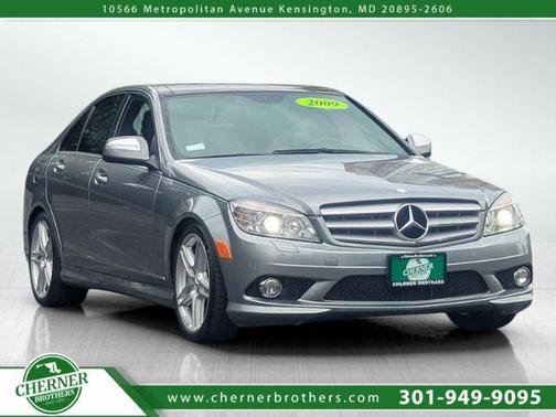 Steel Gray Metallic 2009 Mercedes-Benz C-Class Sport