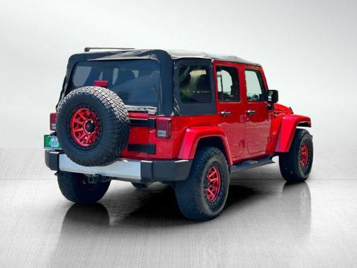 Firecracker Red Clear Coat 2015 Jeep Wrangler Unlimited Sahara