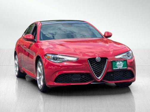 Monza Red Metallic 2019 Alfa Romeo Giulia Ti Sport