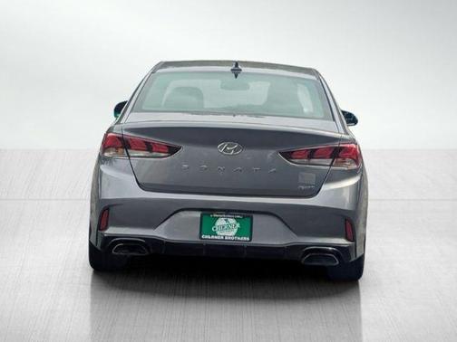 Machine Gray 2018 Hyundai SONATA Sport+