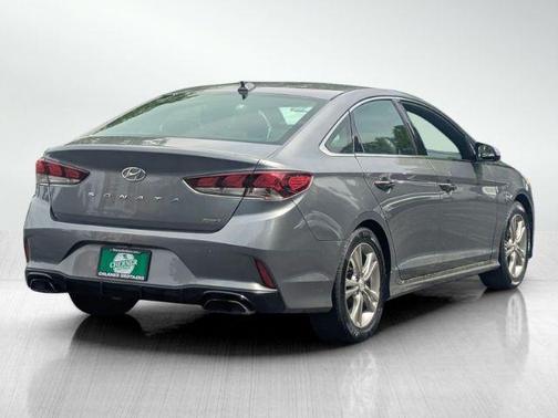 Machine Gray 2018 Hyundai SONATA Sport+