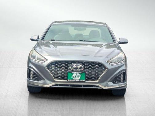 Machine Gray 2018 Hyundai SONATA Sport+