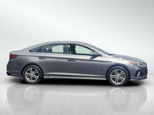 Machine Gray 2018 Hyundai SONATA Sport+