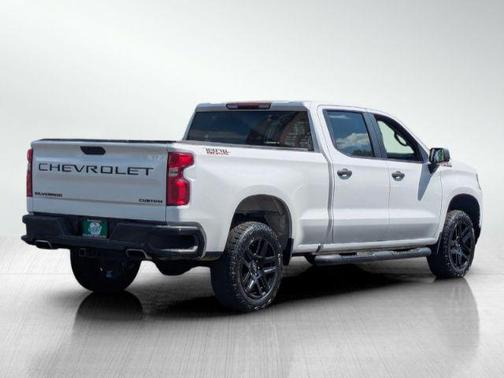 Summit White 2021 Chevrolet Silverado 1500 Custom Trail Boss
