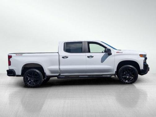 Summit White 2021 Chevrolet Silverado 1500 Custom Trail Boss