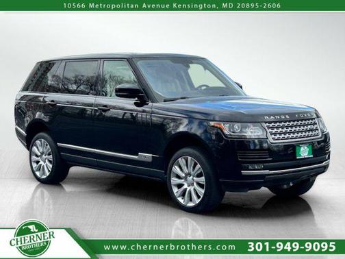 Barolo Black 2016 Land Rover Range Rover 5.0L Supercharged