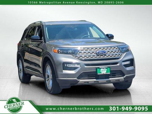 Carbonized Gray Metallic 2023 Ford Explorer Limited