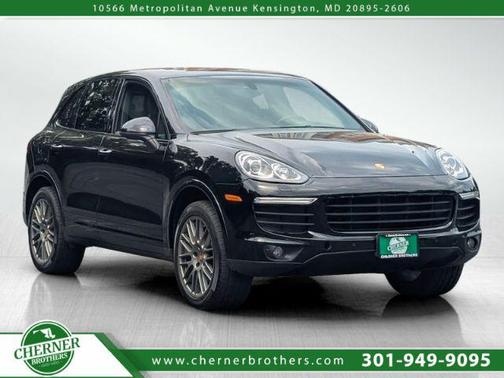 Black 2018 Porsche Cayenne Platinum Edition