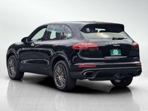 Black 2018 Porsche Cayenne Platinum Edition