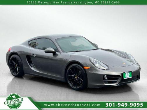 Black 2014 Porsche Cayman Coupe