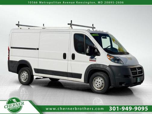 Bright White Clearcoat 2018 RAM ProMaster 1500 Low Roof