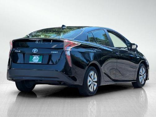 Midnight Black Metallic 2017 Toyota Prius Two