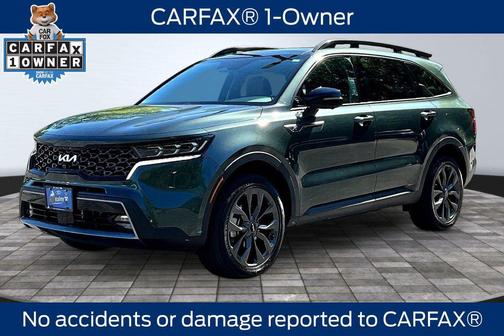 Aruba Green 2023 Kia Sorento SX