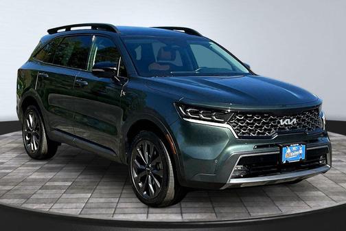 Aruba Green 2023 Kia Sorento SX